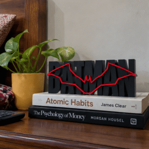 Bat Man Desk Logo