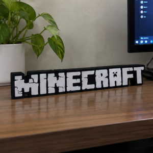 Minecraft Desk Logo