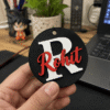 Name with Initial Keychain 01-03