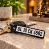 Number Plate Keychain 01-02